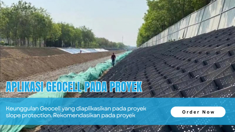 Aplikasi Geocell Pada Proyek Protection